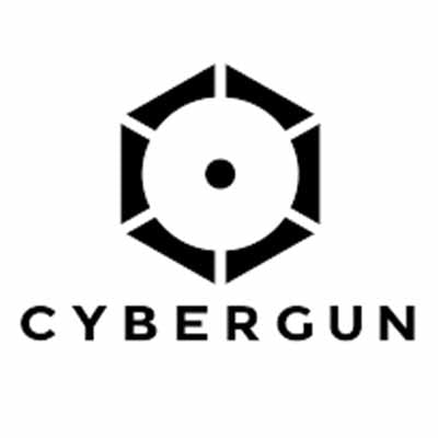 CYBERGUN Canada airsoft company logo showcasing high-quality tactical gear replicas
