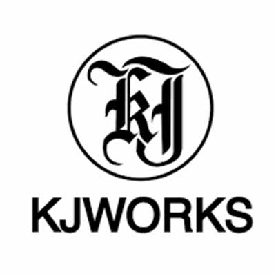 KJWorks logo representing a reliable Canada airsoft company logo for rugged gas blowbacks
