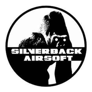 Silverback Airsoft logo showcasing a gorilla design, representing the Canada airsoft company logo