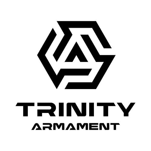 Canada airsoft company logo showcasing Trinity Armament for competitive airsoft performance