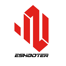 Eshooter high-tech accessories for airsoft by a leading canada airsoft company logo