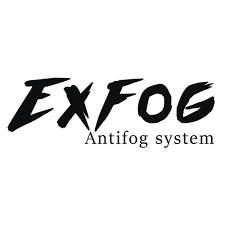 ExFog antifog system logo for the canada airsoft company logo providing clear vision for players