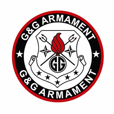 G&G Armament logo representing a top Canada airsoft company for high-performance rifles