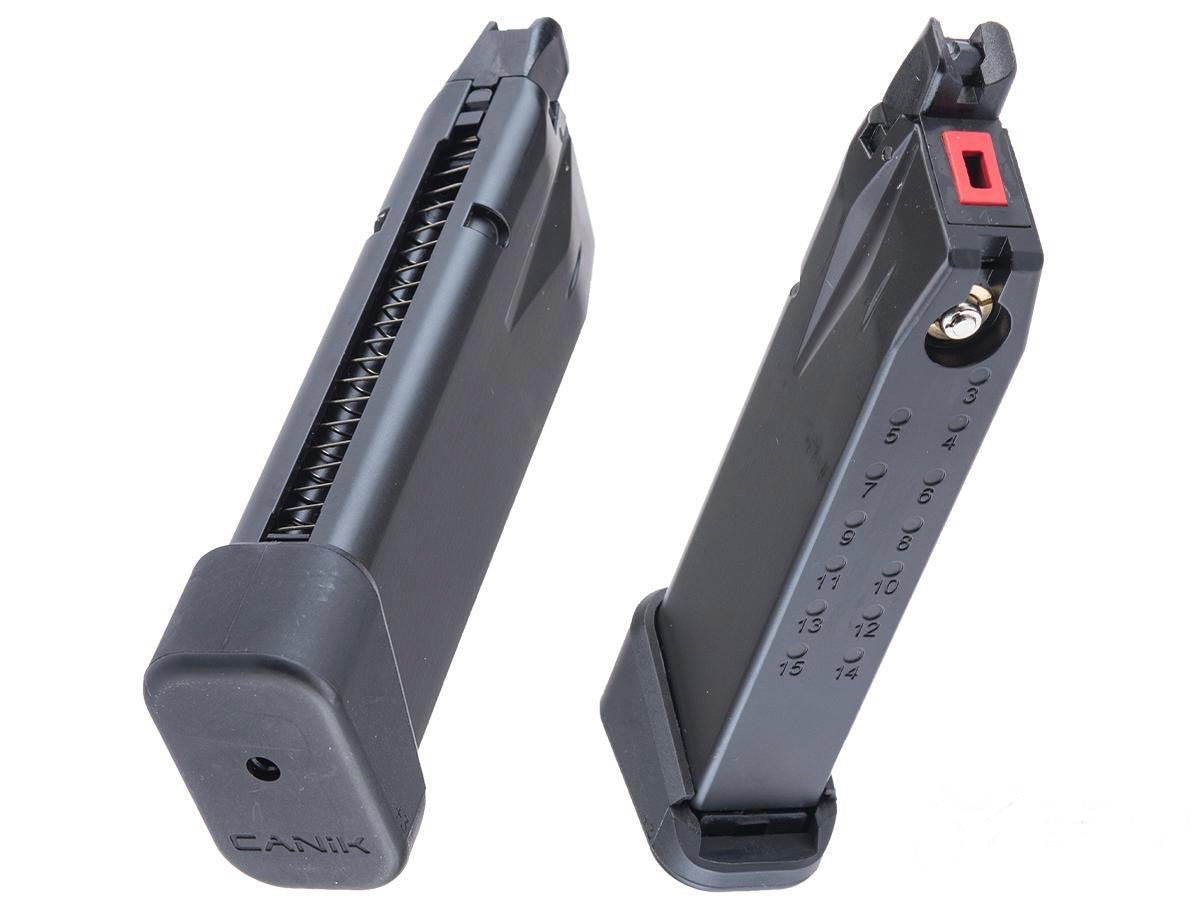 CYBERGUN / EMG 22 RND MAGAZINE FOR CANIK TP9 SERIES GBB PARALLE TRAINING PISTOLS AIRSOFT