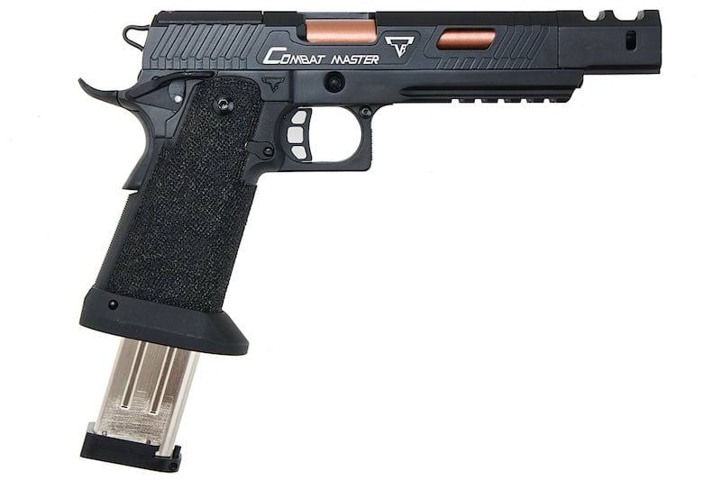ARMY ARMAMENT TTI COMBAT MASTER ALPHA GBB AIRSOFT (BLACK VER.)