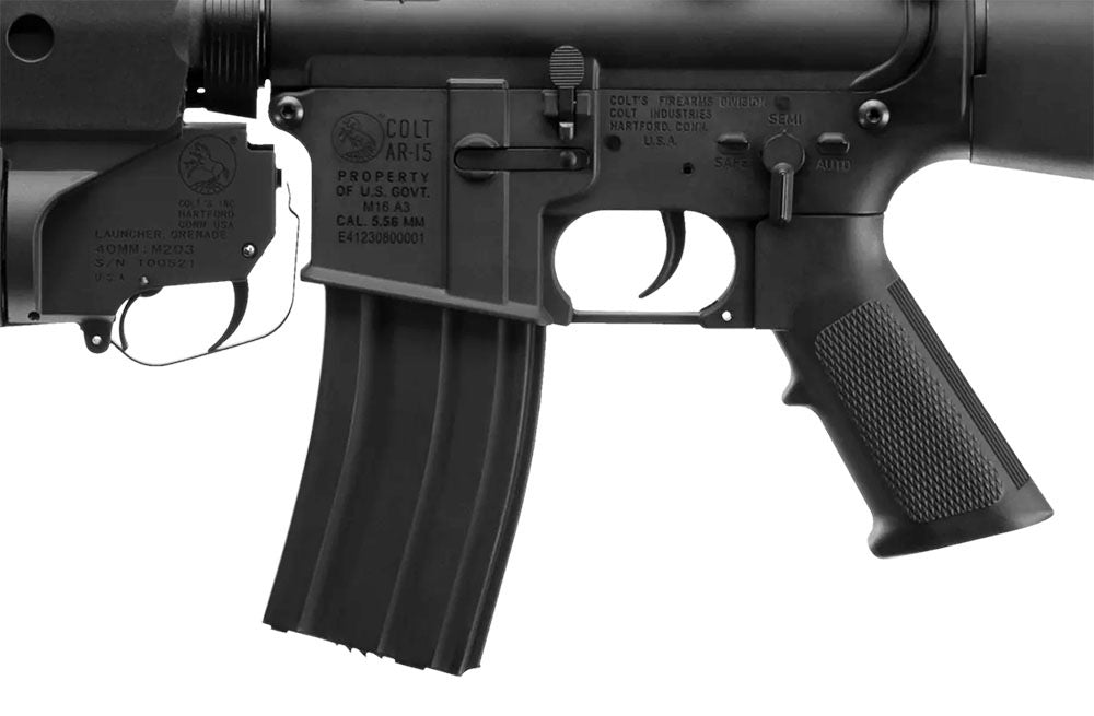 E&C M16A3 WITH M203 AEG (COLT LICENSED EDITION, ETU VER.)