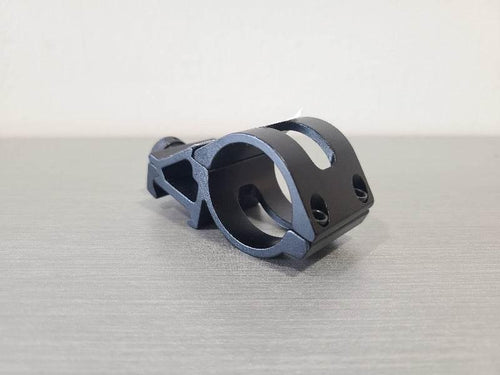 DISTRICT AIRSOFT 30mm mount ring 45 Degree in durable black finish for precision optics