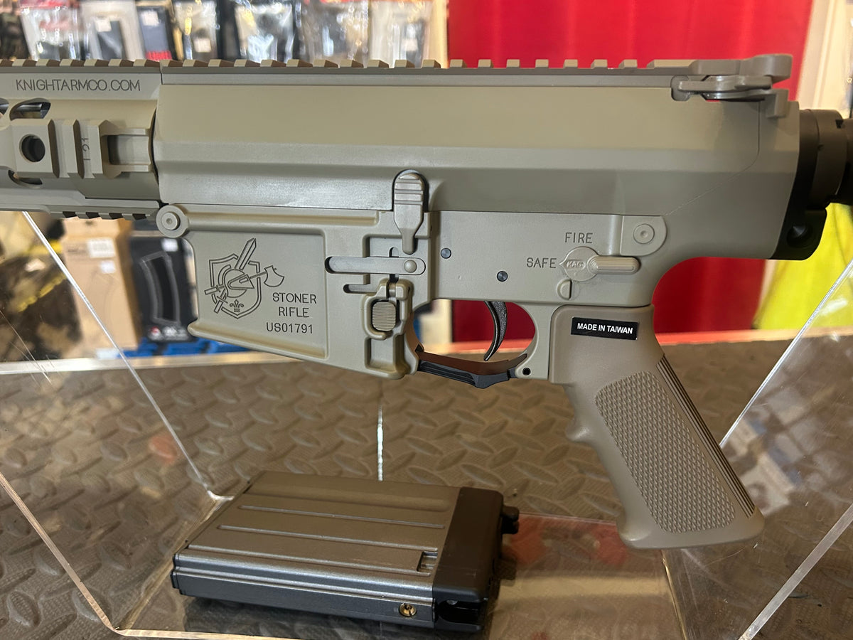 VFC KAC LICENSED M110K1 SASS GBBR TAN VERY,VERY CLEAN SOLD AS USED.
NO ORIGINAL BOX.