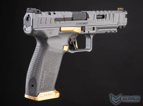EMG / CYBERGUN CANIK SFX RIVAL GAS BLOWBACK AIRSOFT PISTOL GREY