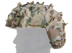 Camouflage 3D helmet with unique design for airsoft enthusiasts and tactical use