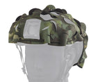 District Airsoft 3d helmet in camouflage design with adjustable straps for enhanced protection