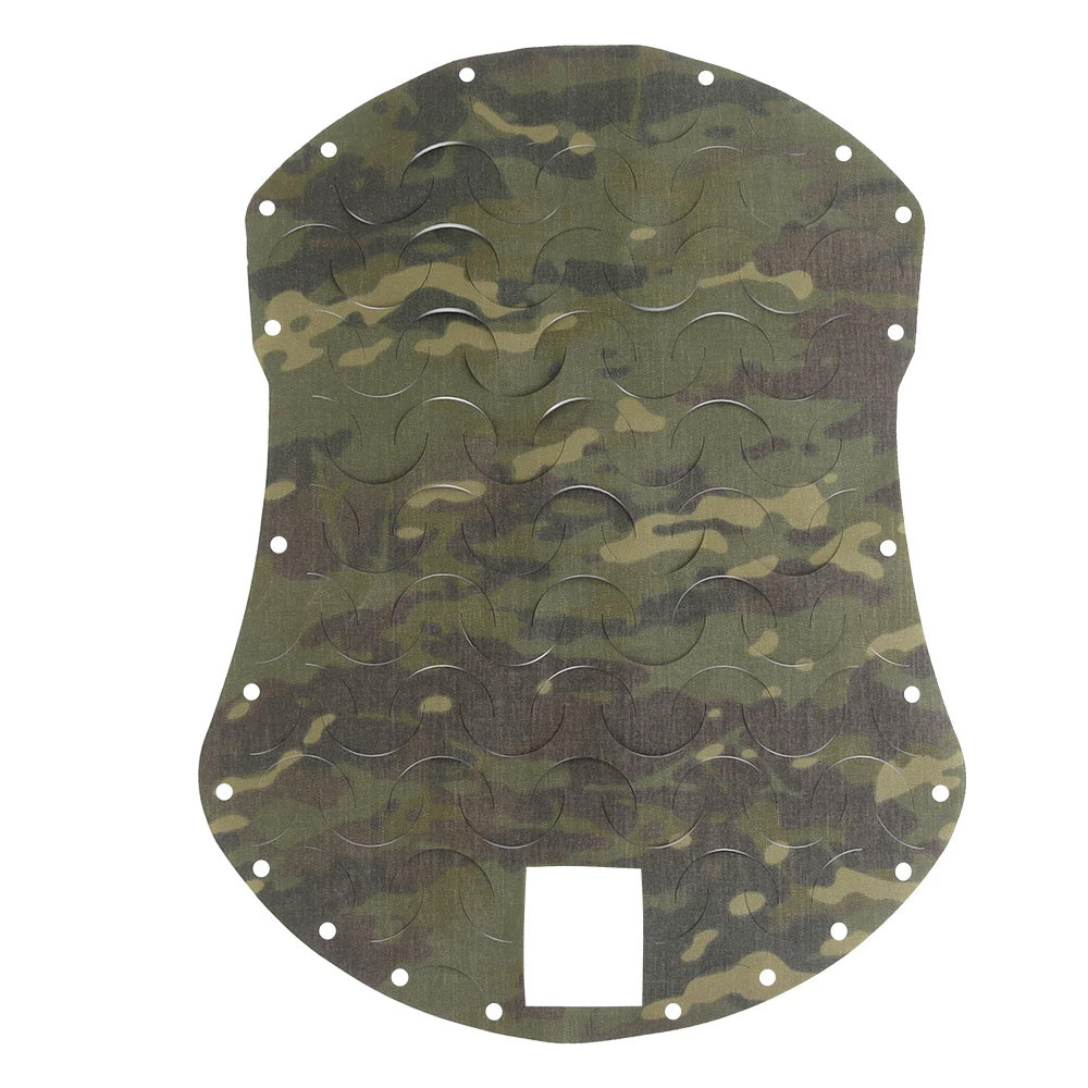 District Airsoft 3D helmet accessory with camouflage pattern for enhanced protection