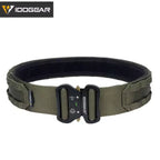 IDOGEAR 2 INCH BELT, QUICK RELEASE METAL BUCKLE.