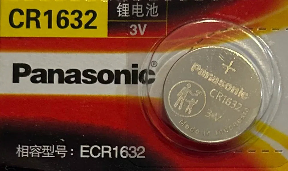 PANASONIC CR1632 3V LITHIUM COIN CELL BATTERY
