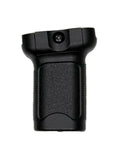 DOUBLE BELL ANGLE FOREGRIP FOR 20mm PICATINNY RAIL (BK)