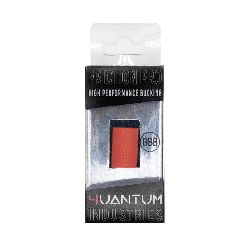 4UANTUM FRICTION GBB BUCKING in package, designed for enhanced airsoft gun performance and accuracy