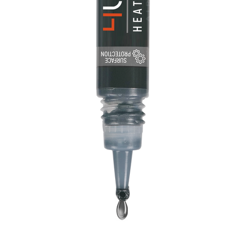 4UANTUM HEAT RESISTANT GEAR LUBRICANT in a precise dropper bottle for easy application