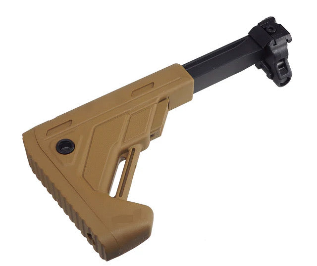 E&C MCX STYLE TELESCOPING /FOLDING AIRSOFT STOCK