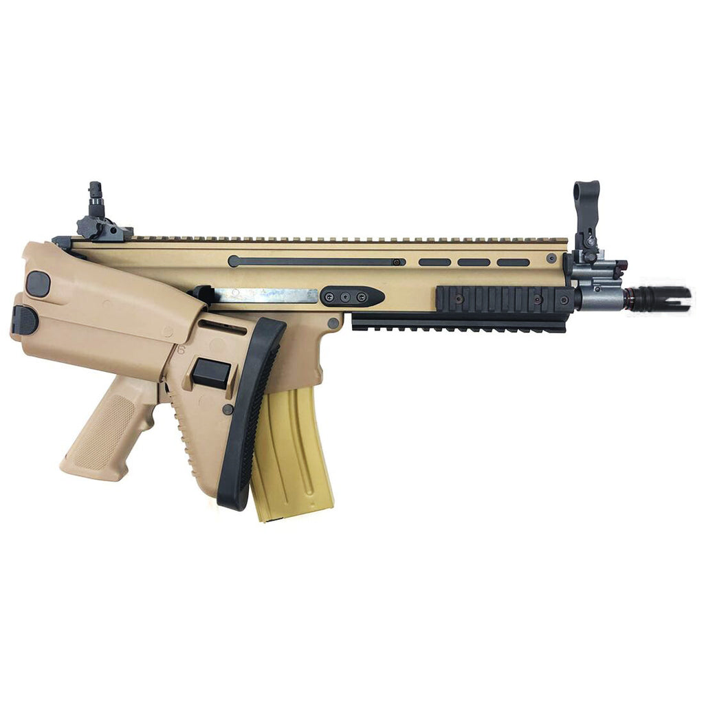 CYBERGUN SCAR-L TAN AEG AIRSOFT RIFLE