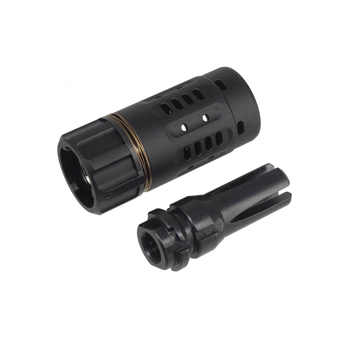 5KU FREIN DE BOUCHE AMÉLIORÉ  14 MM - DISTRICT AIRSOFT