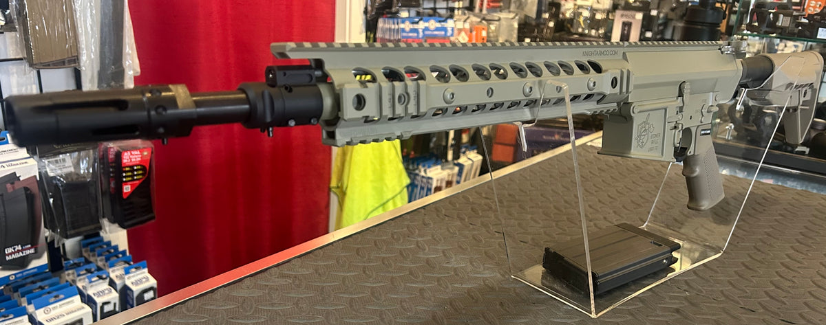 VFC KAC LICENSED M110K1 SASS GBBR TAN VERY,VERY CLEAN SOLD AS USED.
NO ORIGINAL BOX.