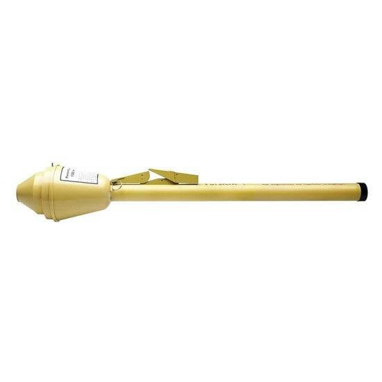6MMPROSHOP PANZERFAUST AIRSOFT launcher in yellow, designed for exciting airsoft gameplay.