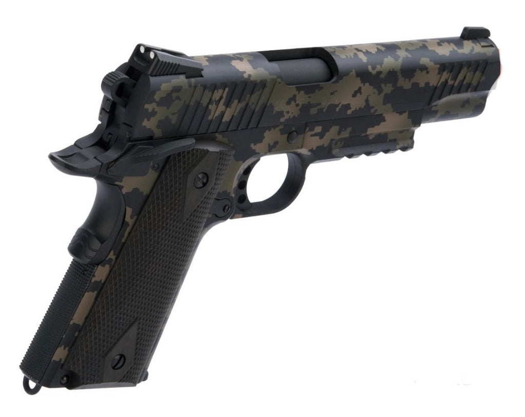 CYBERGUN 1911 CERAKOTE DESERT DIGITAL CO2 GBB AIRSOFT 