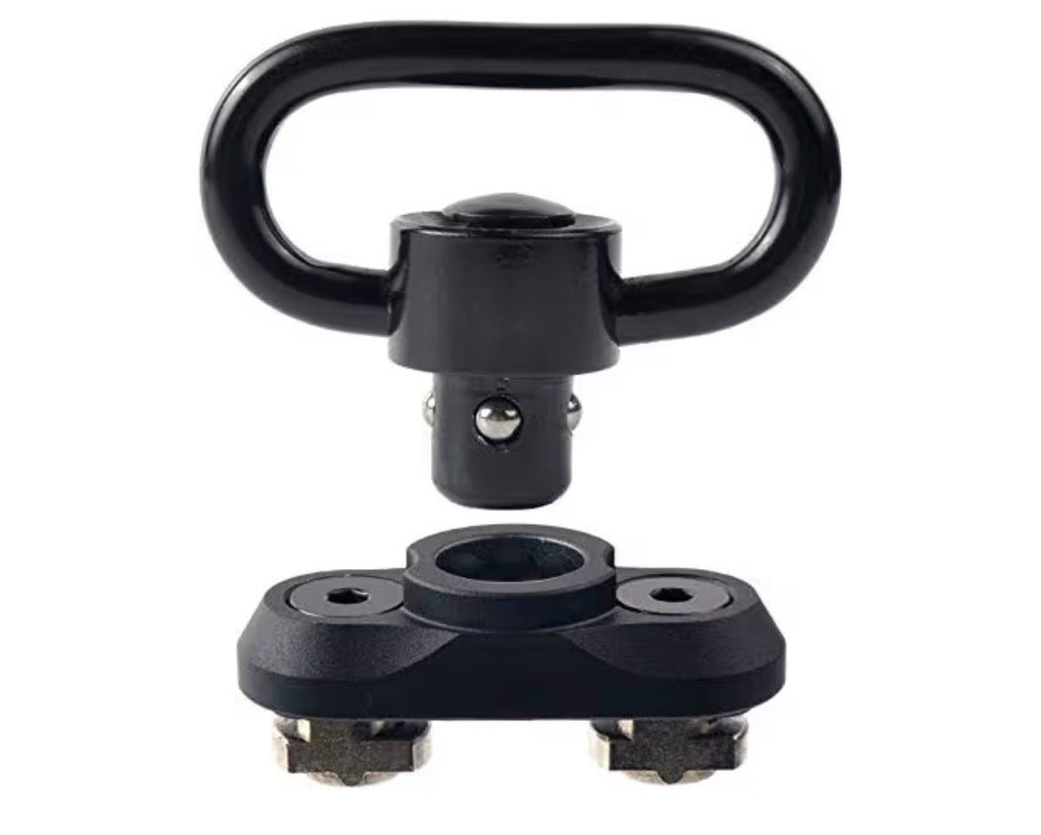 QD SLING MOUNT SWIVEL 3.2 CM ADAPTER BASE FIXING FOR M-LOK RAIL