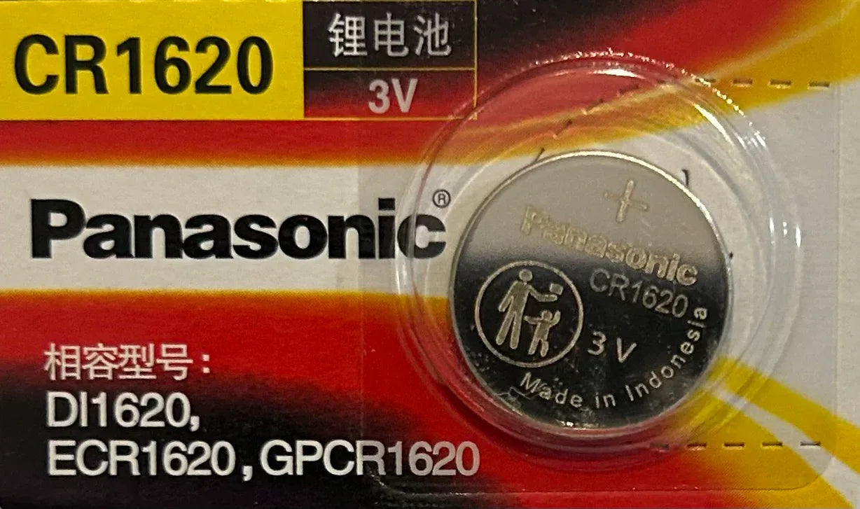 PANASONIC CR1620 3V LITHIUM COIN CELL BATTERY