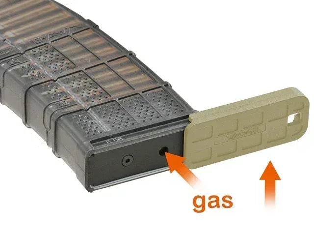 EMG LANCER SYSTEMS LICENSED 30RDS MWS GAS MAGAZINE