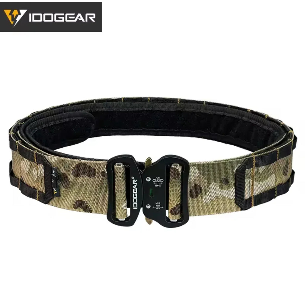 IDOGEAR 2 INCH BELT, QUICK RELEASE METAL BUCKLE.