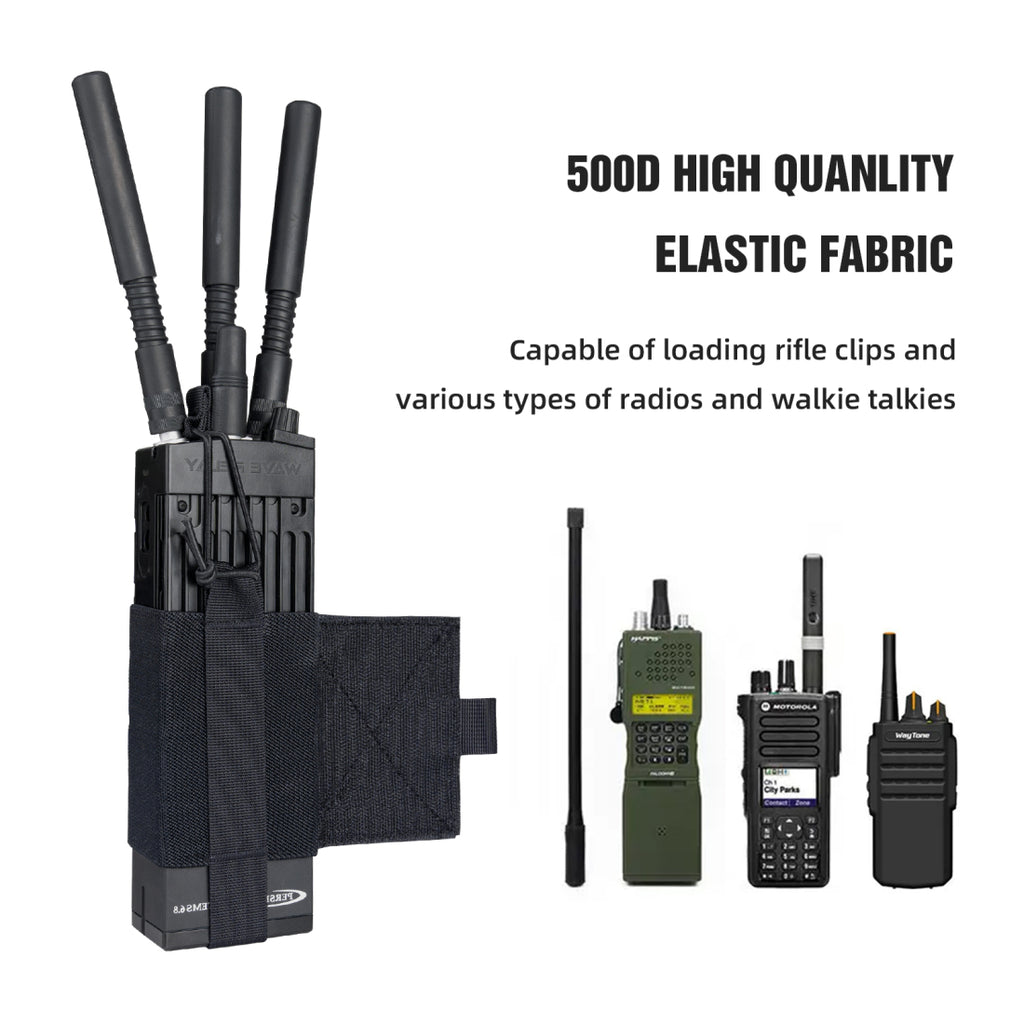 IDOGEAR OUTDOOR  556/7.62 RADIO POUCH FOR PRC148/152/MPU5 FCSK SET 3585