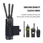 IDOGEAR OUTDOOR  556/7.62 RADIO POUCH FOR PRC148/152/MPU5 FCSK SET 3585