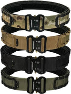 IDOGEAR 2 INCH BELT, QUICK RELEASE METAL BUCKLE.