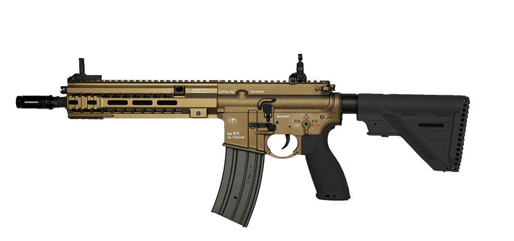 E&C 416 MK15 10.5'' AEG BK (EDITION, ETU VER., DE) PISTOL GRIP BK AND STOCK BK