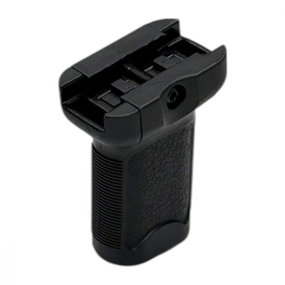 DOUBLE BELL ANGLE FOREGRIP FOR 20mm PICATINNY RAIL (BK)