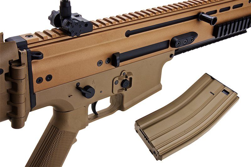 CYBERGUN SCAR-L TAN AEG AIRSOFT RIFLE