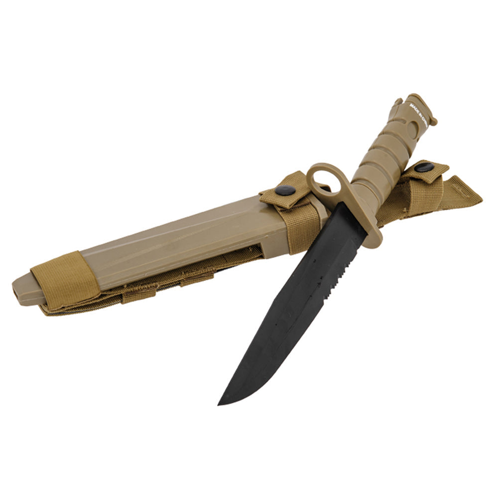 MP PLASTIC M10 STYLE TRAINING BAYONET / KNIFE