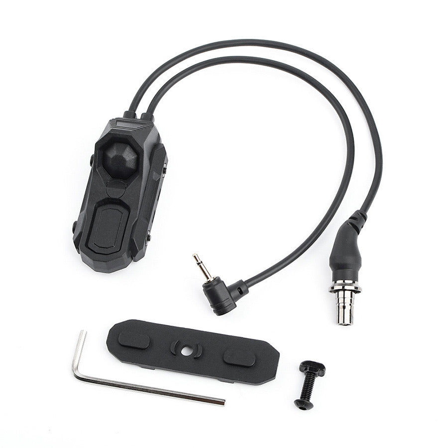 WADSN UT AX BUTTON DUAL SWITCH FOR AIMING DEVICE (BK,SF&2.5MM PLUG) AIRSOFT - ACCESOIRES - WADSN