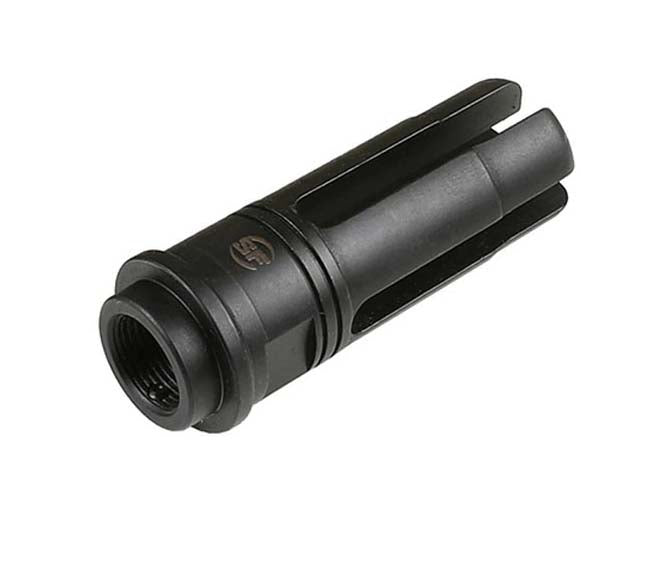 DOUBLE BELL FLASH HIDER STYLE 4 PRONG - DISTRICT AIRSOFT