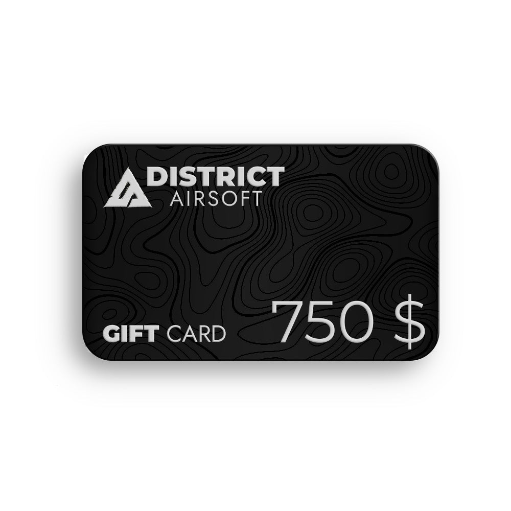 DISTRICT AIRSOFT GIFT CARD