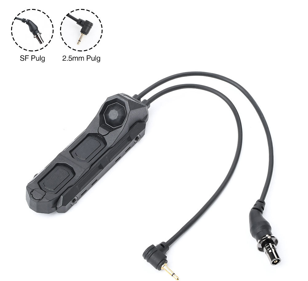 WADSN UT AX BUTTON DUAL FUNCTION SWITCH FOR AIMING DEVICE (BK,SF&2.5MM PLUG) AIRSOFT - ACCESOIRES - WADSN