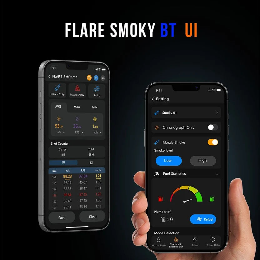 ESHOOTER MASTER x SILO FLARE SMOKY BT V902 TRACER UNIT