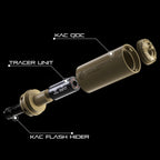 EMG x KAC QDC MOCK SUPPRESSOR WITH FLARE MONO TRACER