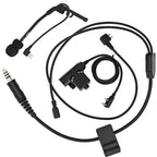TAC-SKY KIT DE CABLE EN Y POUR CASQUE D’ÉCOUTE TACTIQUE - DISTRICT AIRSOFT