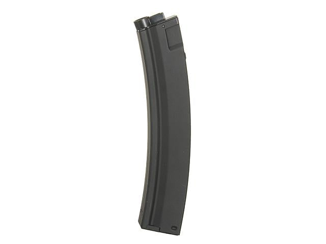 CYMA MP5 120 round magazine black curved metal airsoft accessory for MP5 rifles