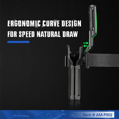 AMOMAX LOW RIDE DUTY DROP - DISTRICT AIRSOFT