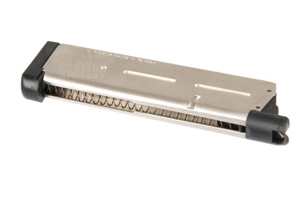 KJW CHARGEUR 1911 KP07 GREEN GAS CHROME - DISTRICT AIRSOFT