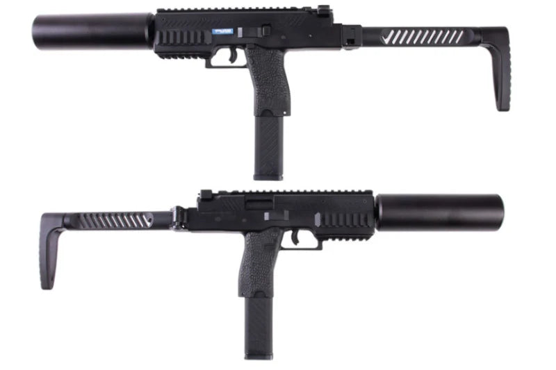 VORSK VMP-1 GBB SMG WITH 2 MAGAZINES & SUPPRESSOR BK