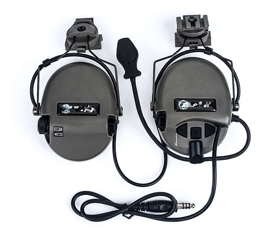 WADSN CASQUE D'ÉCOUTE SORDIN AVEC ADAPTEUR CASQUE - DISTRICT AIRSOFT